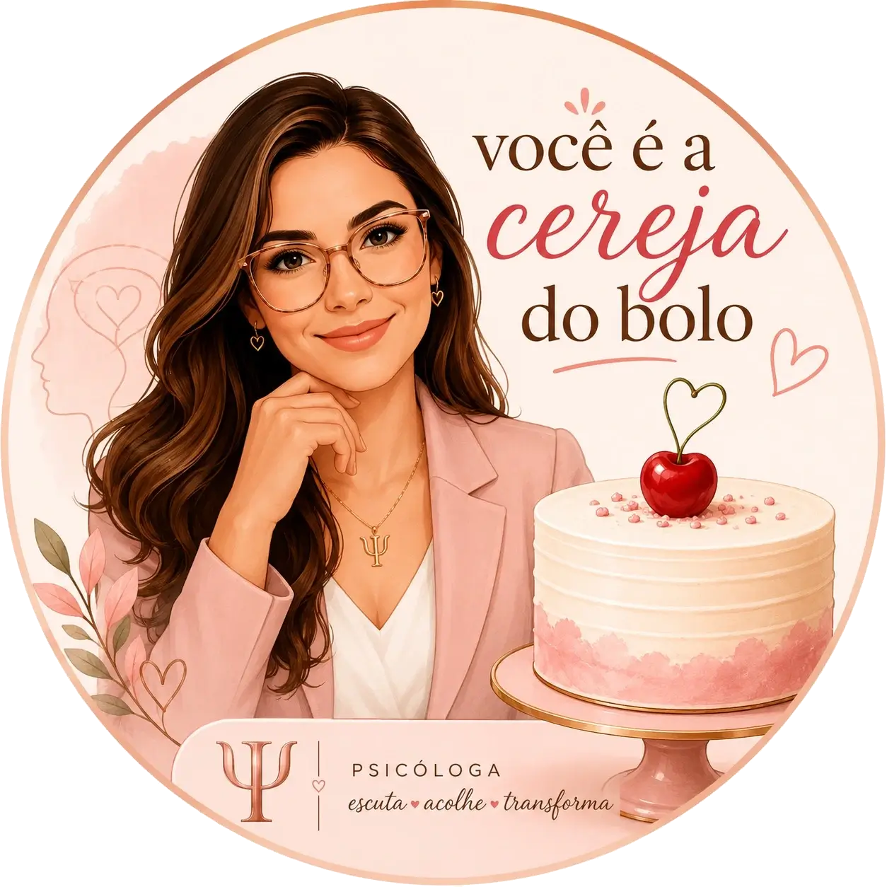 Ilustração do projeto Você é a Cereja do Bolo